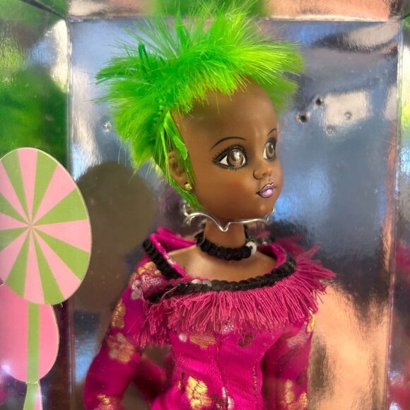 Lollipop Girls Bebe Barbados Doll 2003 Jan McLean Designs #706205 - New In Box - Picture 2 of 7